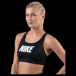 Outlet Nike Impact Strappy Bra GRX White/Black Svart