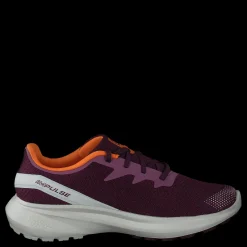 Salomon Impulse W Grape Wine/rainy Day/vibrant O Grå och Lila New