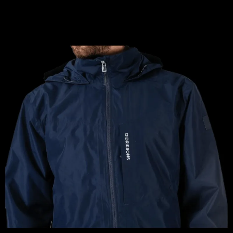 Didriksons Incus Jacket Blue Blå New