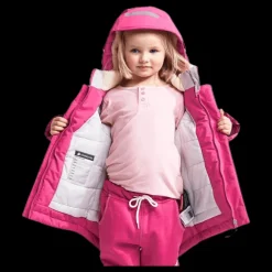 Didriksons Indre Kid's Parka Pink Rosa