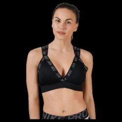 Nike Indy Logo Bra Black/Grey Svart