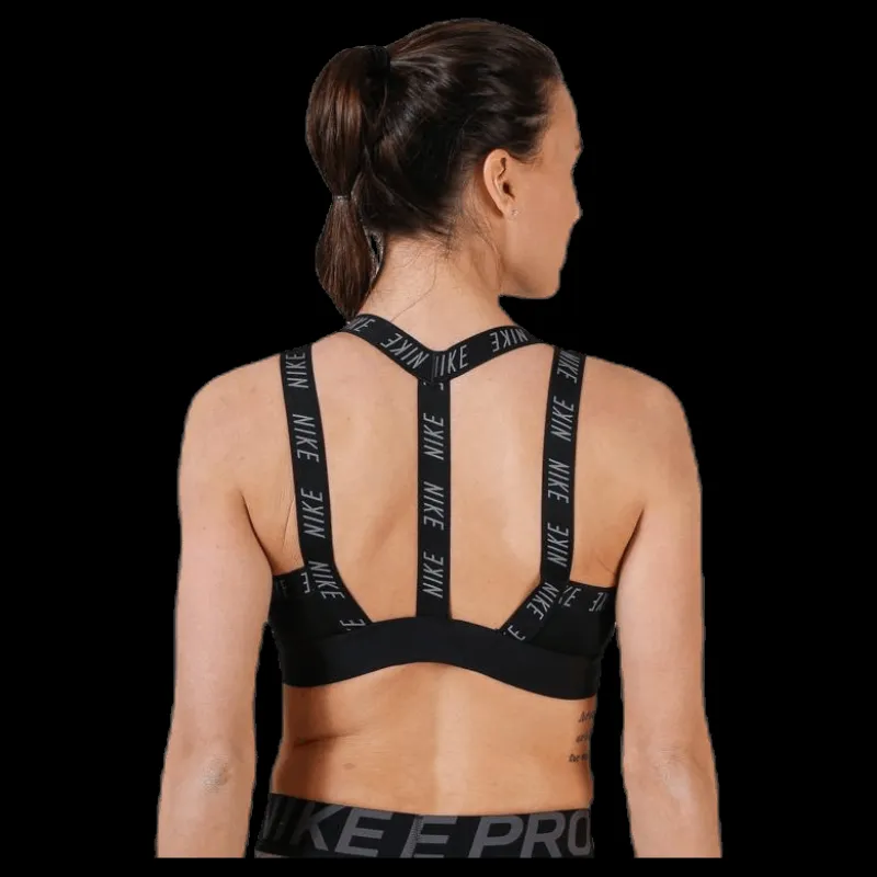 Nike Indy Logo Bra Black/Grey Svart