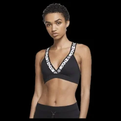 Nike Indy Plng Icon Clash Bra White/Black Svart Hot