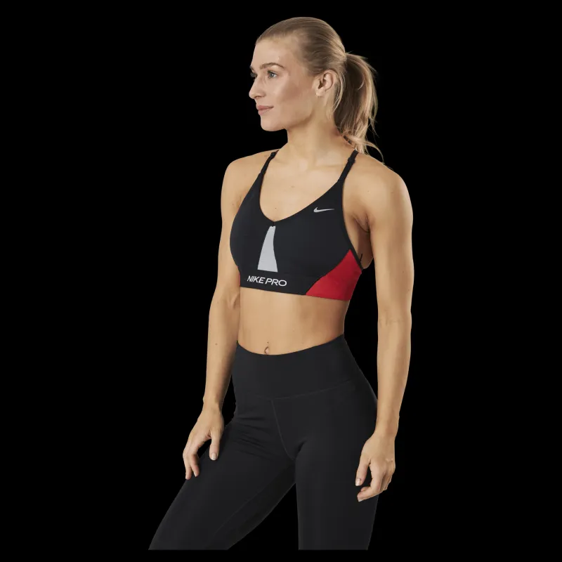 Nike Indy Pro CLN Bra White/Black Svart