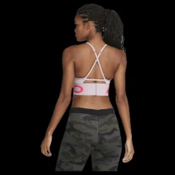 Outlet Nike Indy Pro Long Line Bra Silver/Red Vit