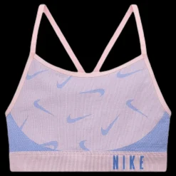 Outlet Nike Indy Seamless Bra Junior Pink Flerfärgad