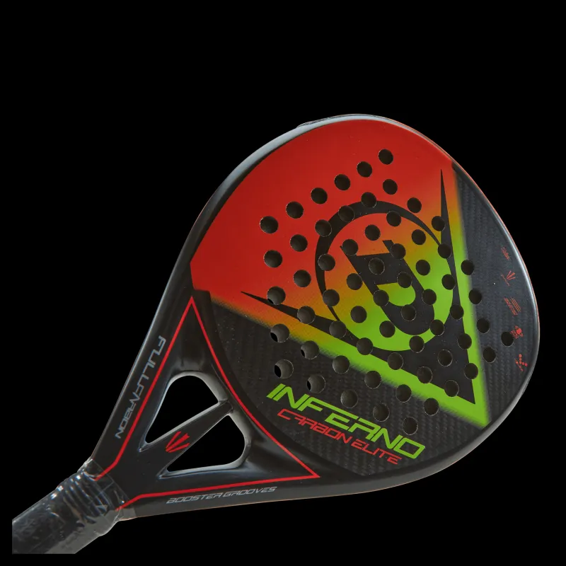 Dunlop Inferno Carbon Elite Black/red/yellow Svart, Röd och Gul Best