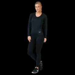 Nike Infinite Top LS Black Svart New