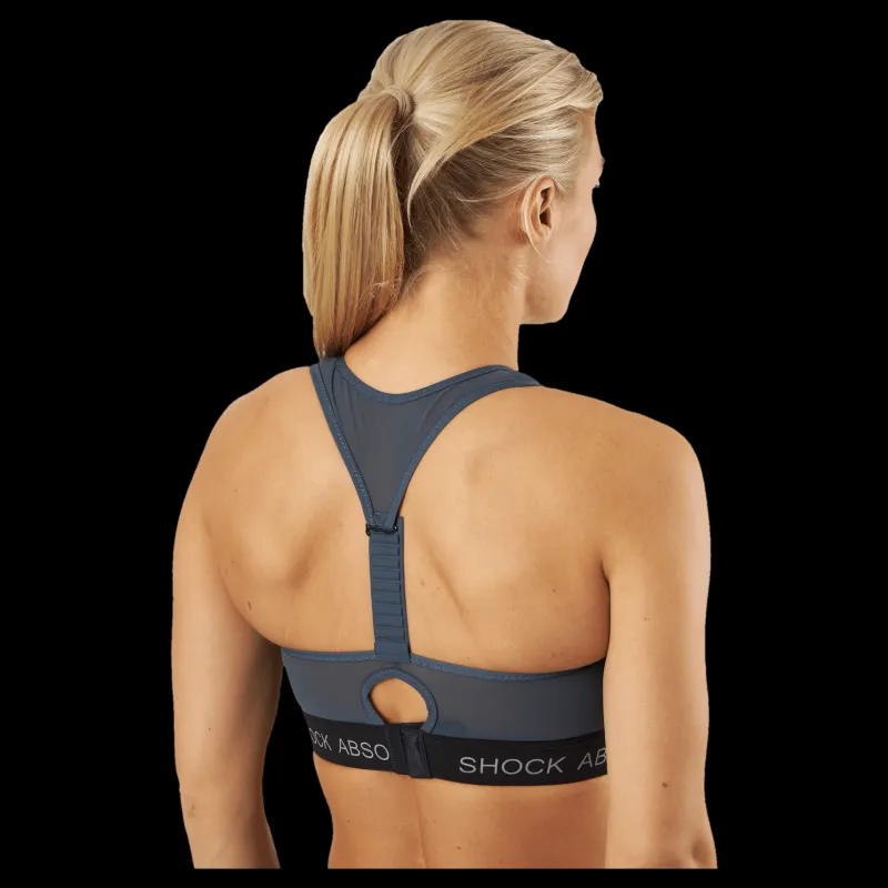 Shock Absorber Infinity Power Bra Black/Grey Svart
