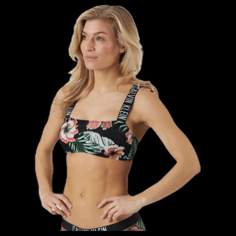 Calvin Klein Intense Power Bandeau-Print Patterned Mönstrad Sale