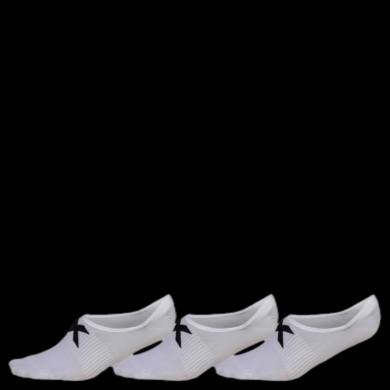New 2XU Invisible Sock 3 Pack White/Black Vit och Svart