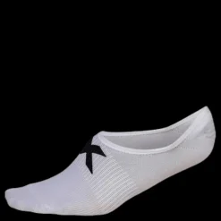 New 2XU Invisible Sock 3 Pack White/Black Vit och Svart