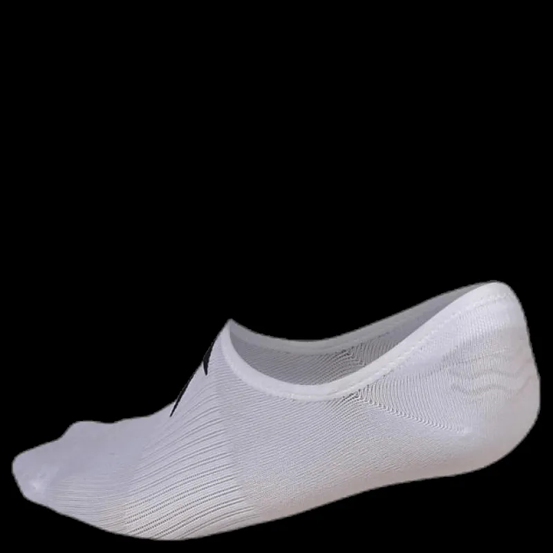 New 2XU Invisible Sock 3 Pack White/Black Vit och Svart
