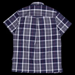 Online Tuxer Iowa Shirt Dark Navy Check Flerfärgad
