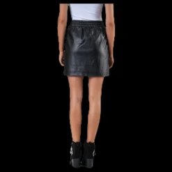 Pieces Ippa Hw Skirt Black Svart Sale
