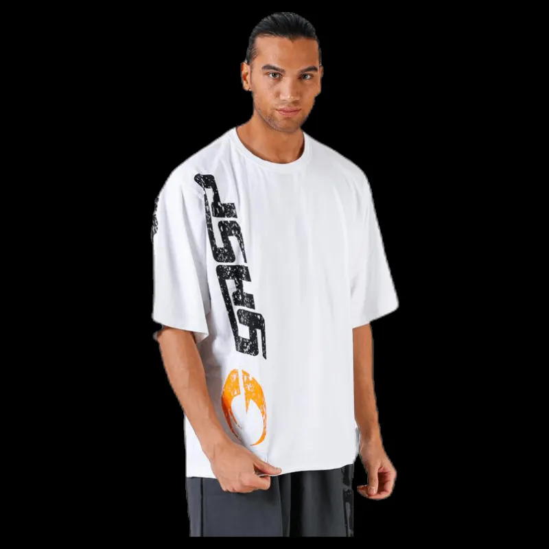 GASP Iron Tee White Vit Discount