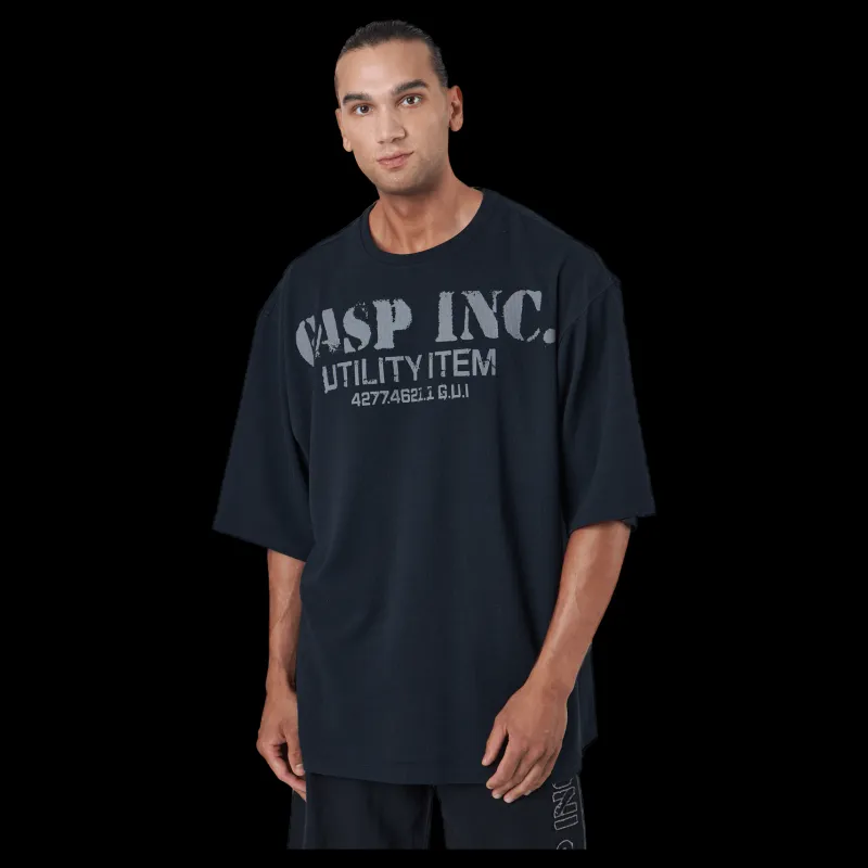 GASP Iron Thermal Tee Asphalt Svart Online