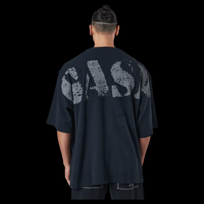 GASP Iron Thermal Tee Asphalt Svart Online