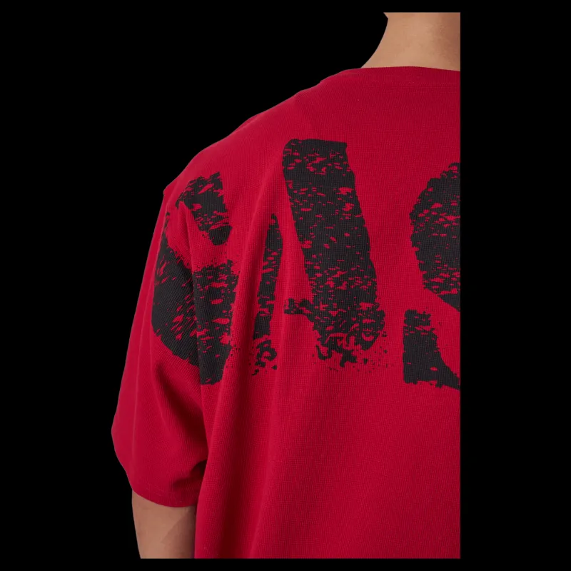 Outlet GASP Iron Thermal Tee Chili Red Röd