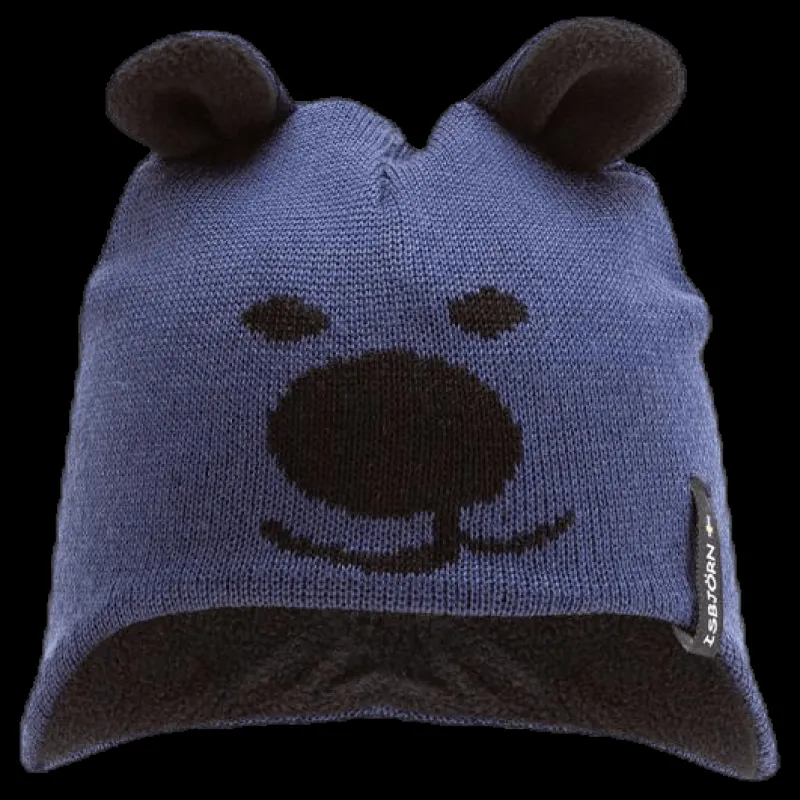 ISBJÖRN Of Sweden Isbjörn Knitted Cap Blue Blå New