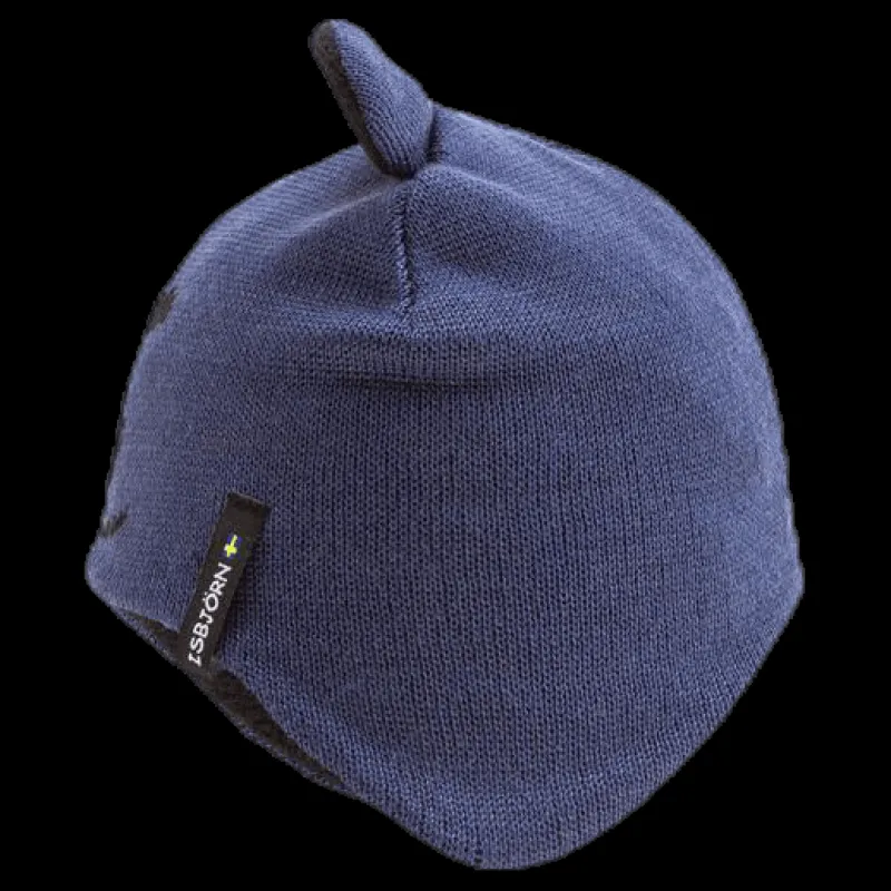ISBJÖRN Of Sweden Isbjörn Knitted Cap Blue Blå New