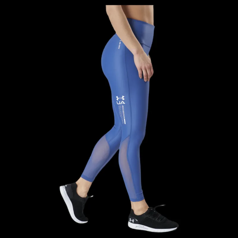 Best Under Armour Iso Chill 7/8 Leg NS Blue Blå