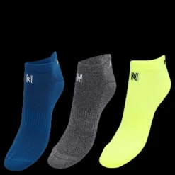 Norfolk Izzy 3-Pack Running Socks Patterned Mönstrad