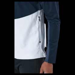 Outlet Odlo Jacket Markenes Dark Sapphire - White Blå