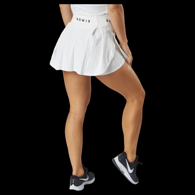BOW19 Jackie Skirt Off White Vit Outlet