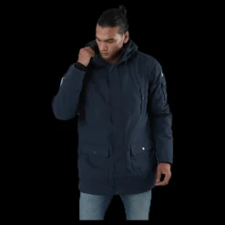 Kappa Jackson Winter Jacket Hood Blue Blå Online