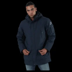 Kappa Jackson Winter Jacket Hood Blue Blå Online