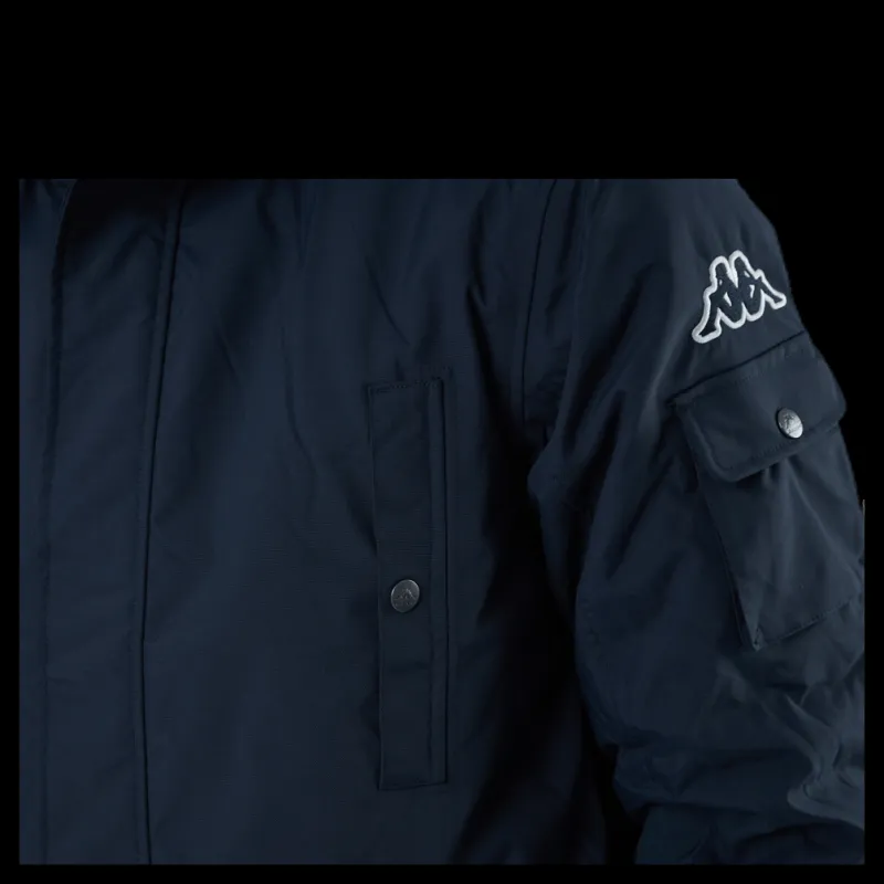 Kappa Jackson Winter Jacket Hood Blue Blå Online