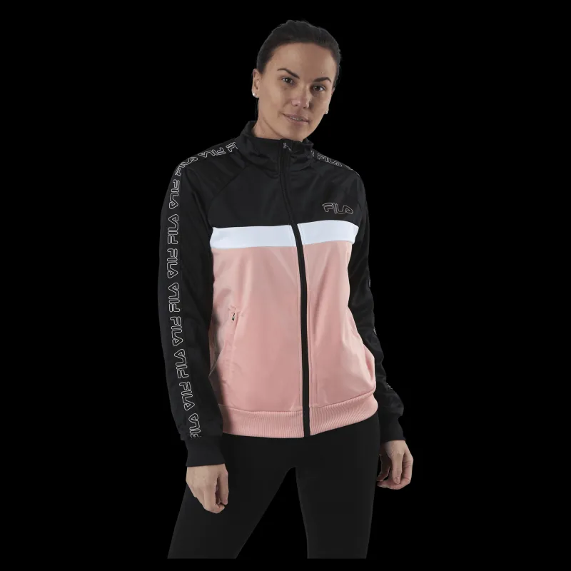 Fila Jacoba Taped Track Jacket Pink Rosa Discount