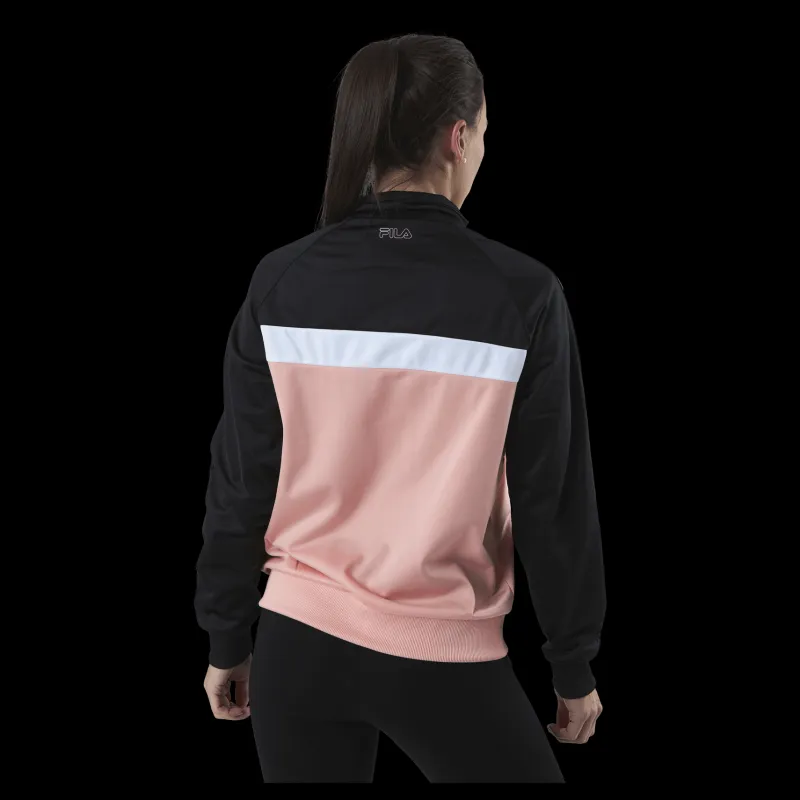 Fila Jacoba Taped Track Jacket Pink Rosa Discount