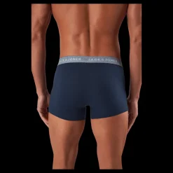 Jack & Jones Jacserge Trunks 5-pack    Navy Blazer Blå