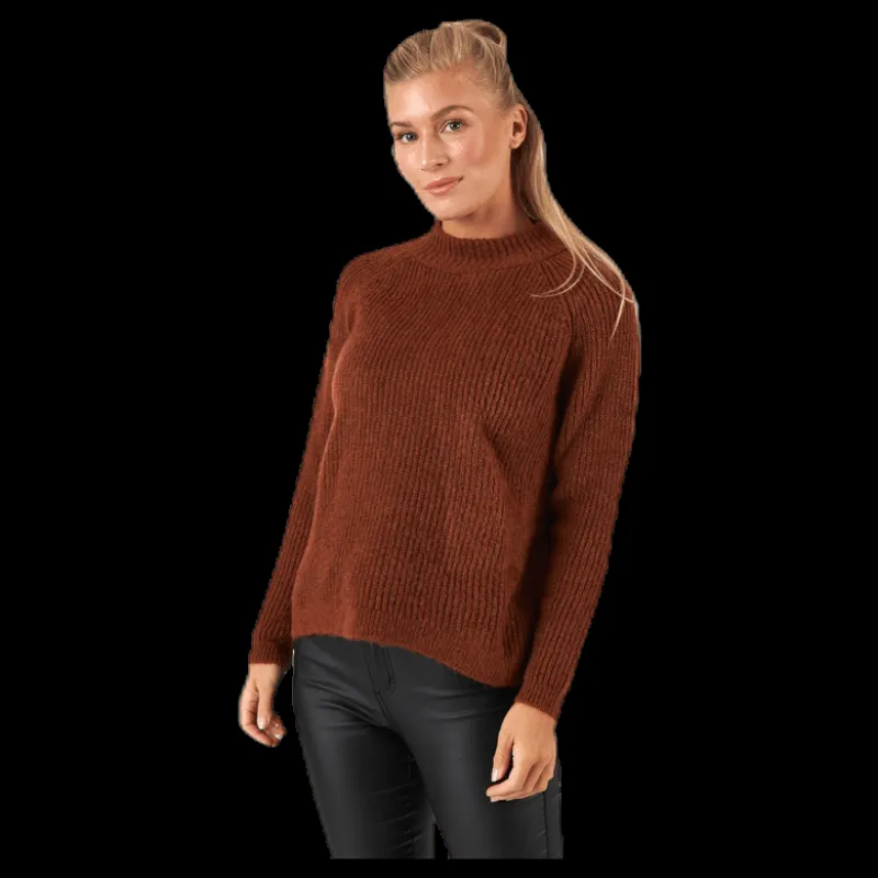 New Only Jade L/S Pullover Knt Beige