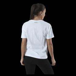Clearance Fila Jakena Taped Tee White Vit