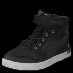 Clearance Viking Jakob Mid Kids Gtx Black/charcoal Svart