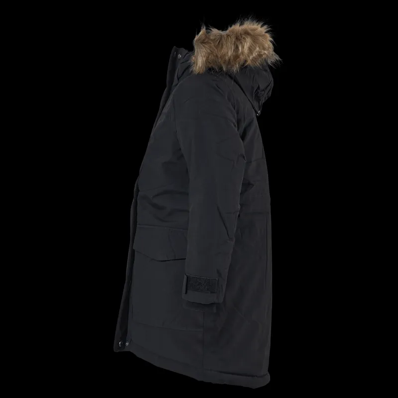 New Didriksons Jamila Gs Parka 3 Black Svart