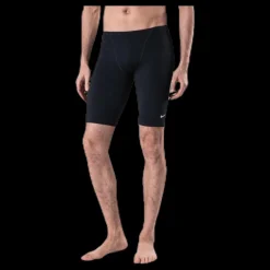 Nike Swim Jammer With Gusset Black Svart Clearance
