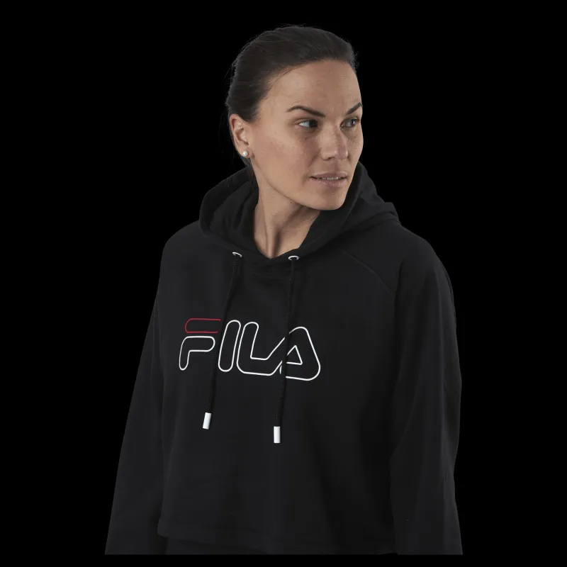 Fila Jana Cropped Hoody Black Svart Online