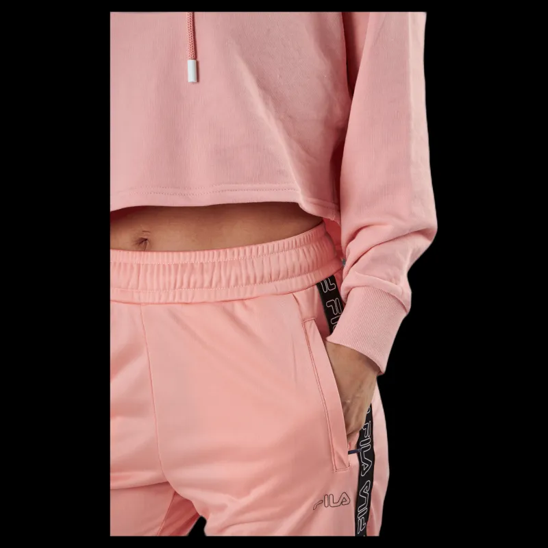 Fila Jana Cropped Hoody Pink Rosa New