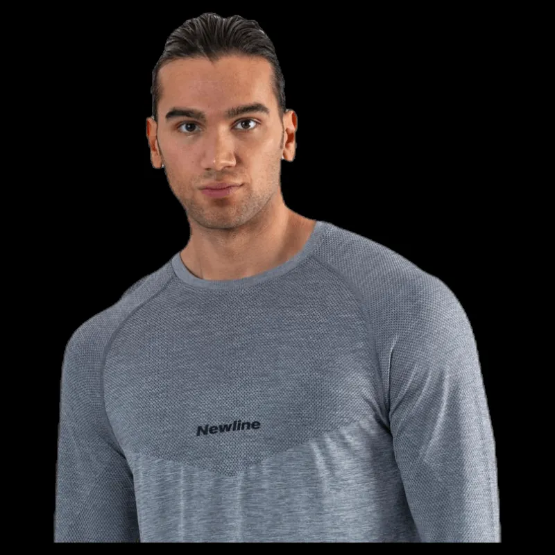 Sale Newline Jaquard Shirt Grey Grå