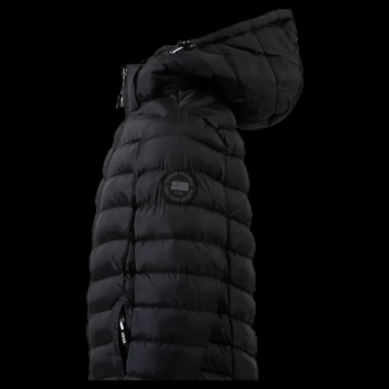 Best Vinson Polo Club Jaron Jacket Black Svart