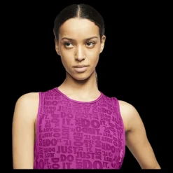 Nike JDI Burnout Tank Pink/White Lila Hot