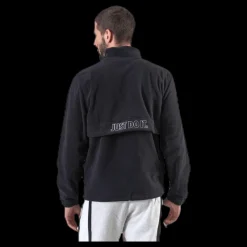 Outlet Nike JDI Polar Fleece Jacket White/Black Svart
