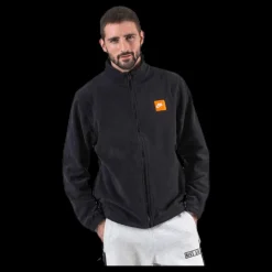 Outlet Nike JDI Polar Fleece Jacket White/Black Svart