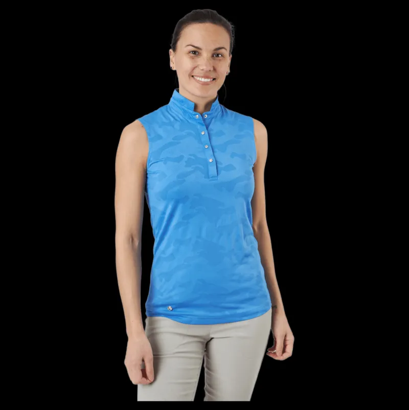 Sale Daily Sports Jess Ss Polo Shirt Pacific Blå
