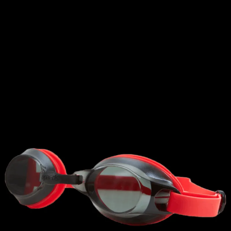 Outlet Speedo Jet Goggles Lava Red/smoke Röd