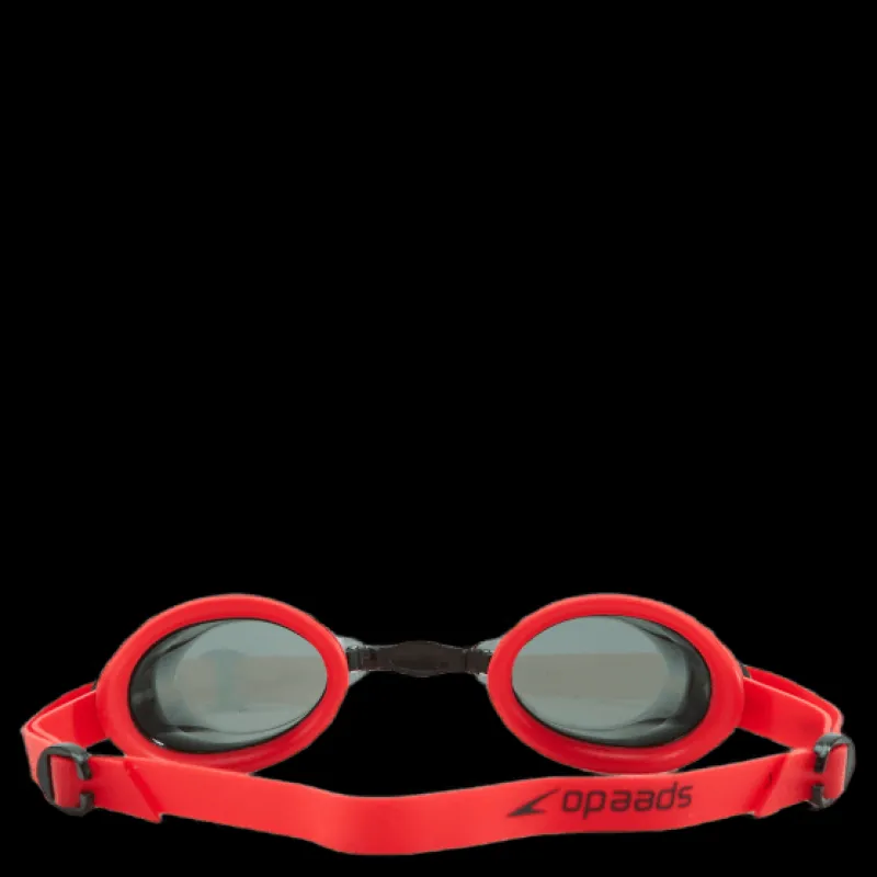 Outlet Speedo Jet Goggles Lava Red/smoke Röd